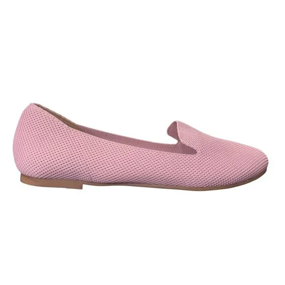 Ataiwee Womens Slip-On Flats Pink Comfort Size 8 - Picture 5 of 9
